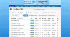 Desktop Screenshot of jcievents.com